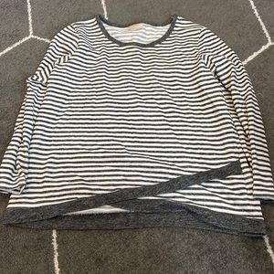 Striped Terry Sweater